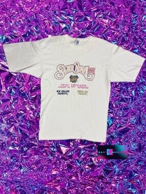 Vintage NFL Logo 7 1990s Made in USA Graphic Tee White Size XL